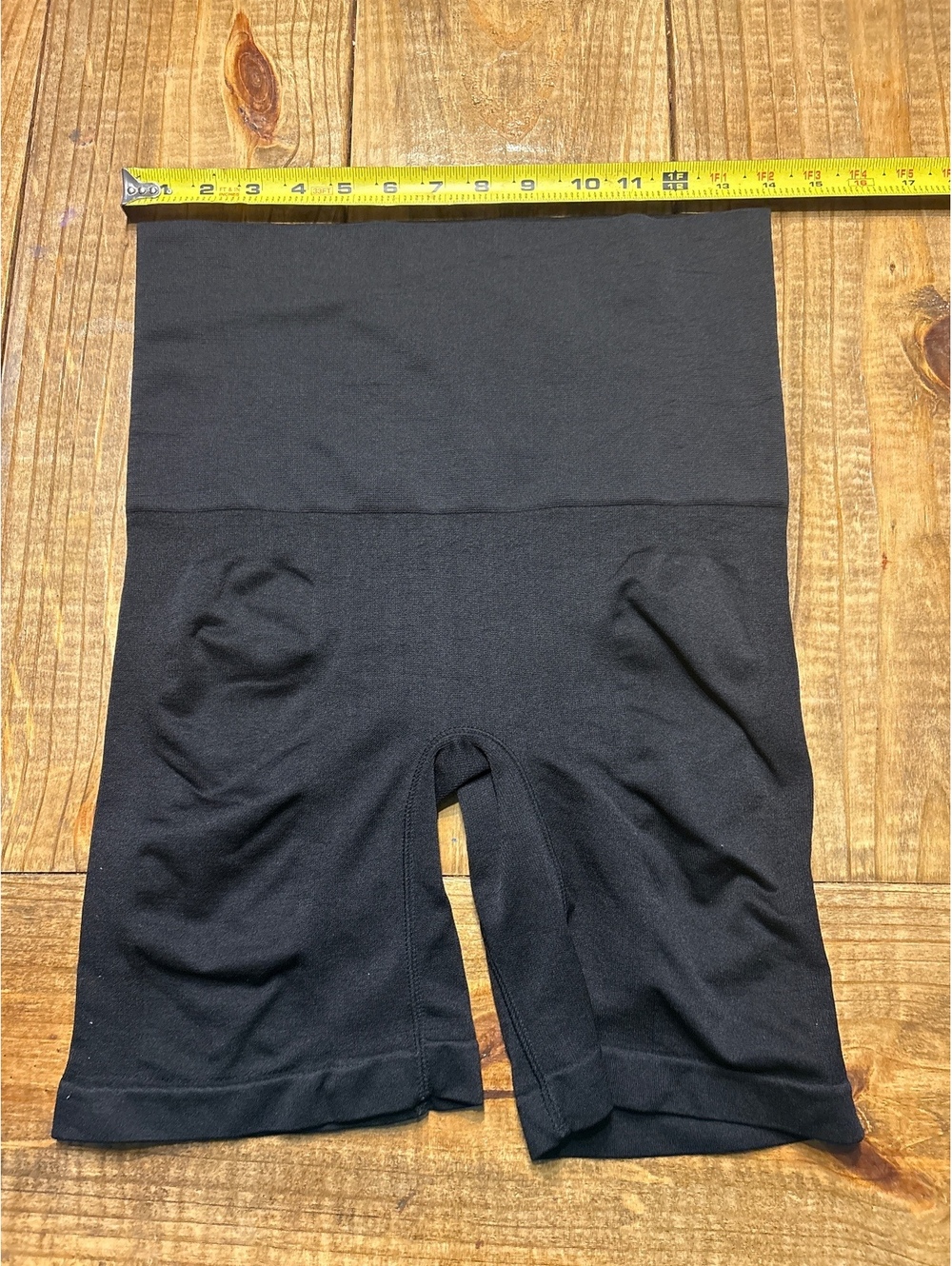 Spanx Black High Waist Shaping Shorts Size Medium Women